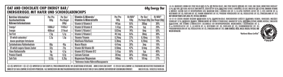 6 x Bar Mixed (6x68g)