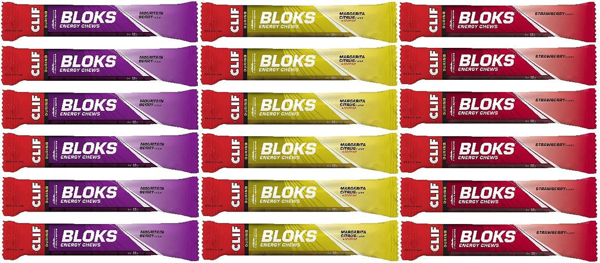Clif Bloks Energy Chews (18x60g) Mix Box