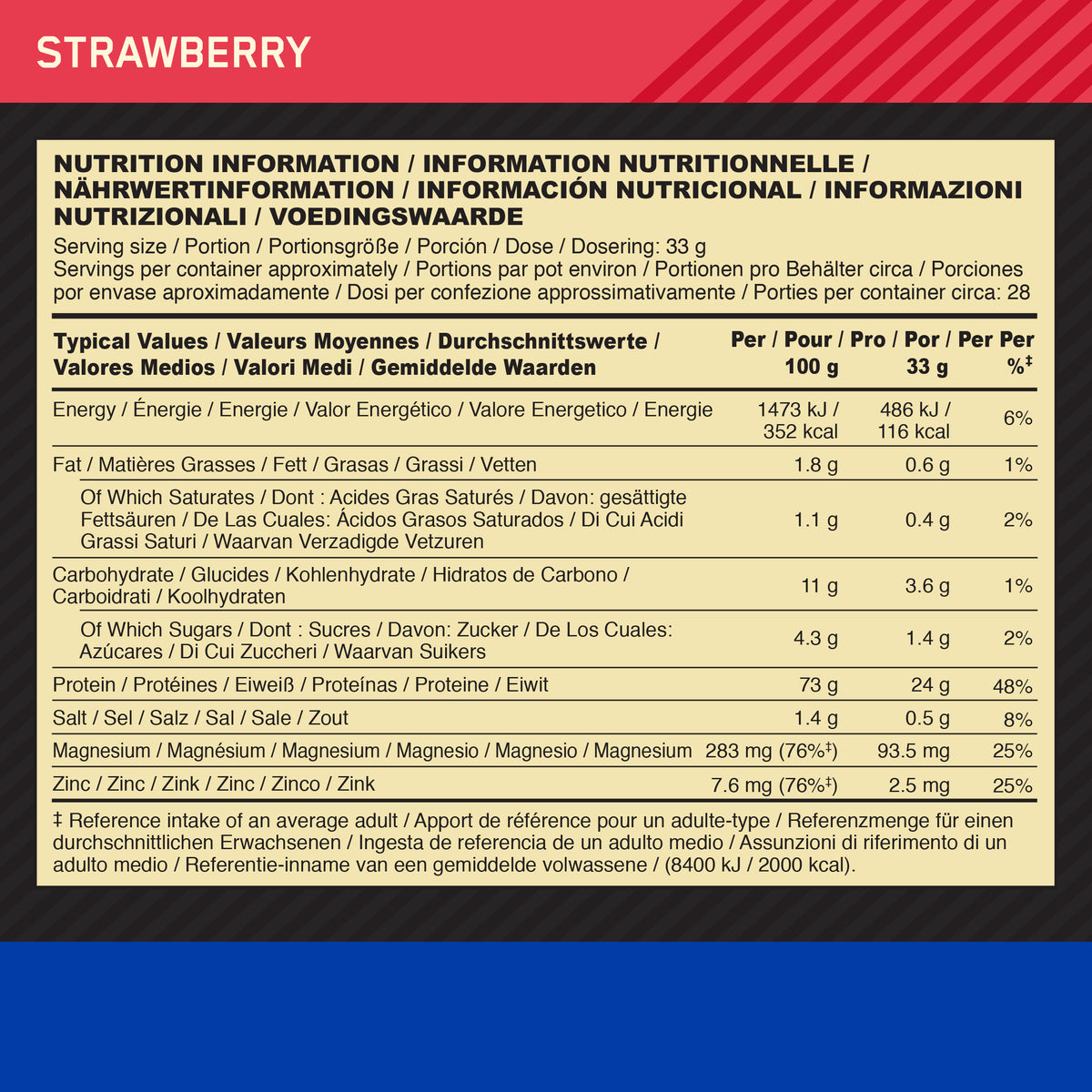 100% Casein (924g)
