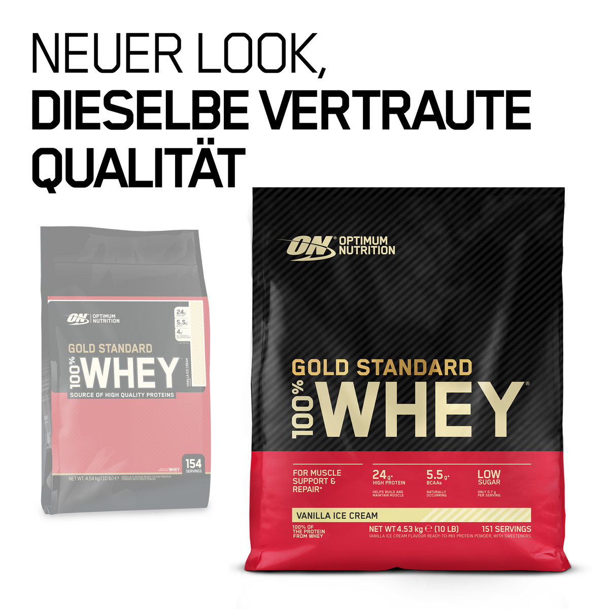 100% Whey Gold Standard (4530g) Vanilla Ice Cream