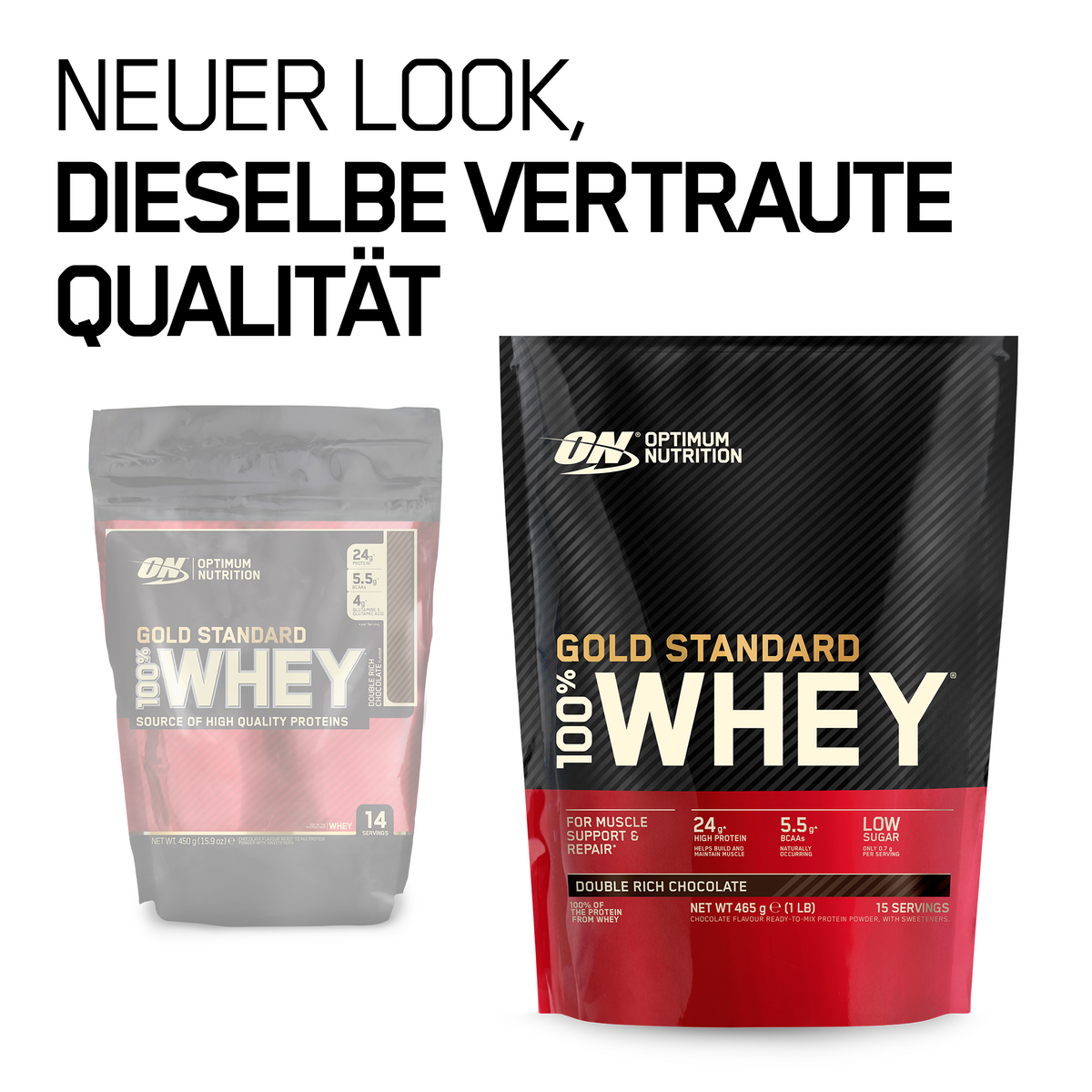 100% Whey Gold Standard (450g) Double Rich Chocolate