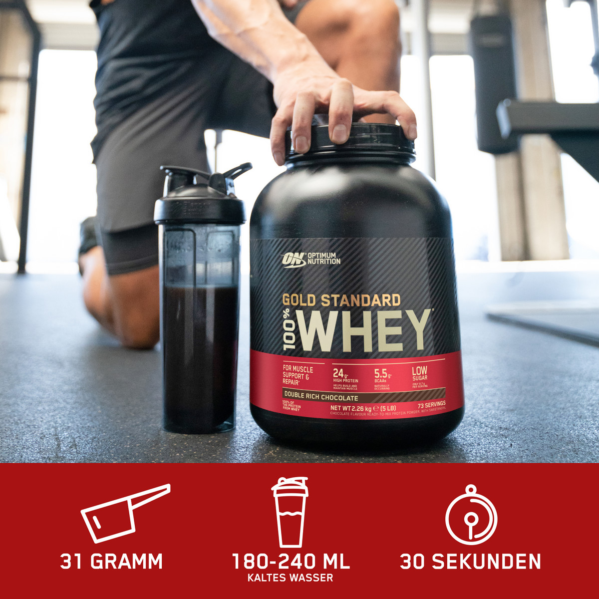 100% Whey Gold Standard (4530g) Vanilla Ice Cream