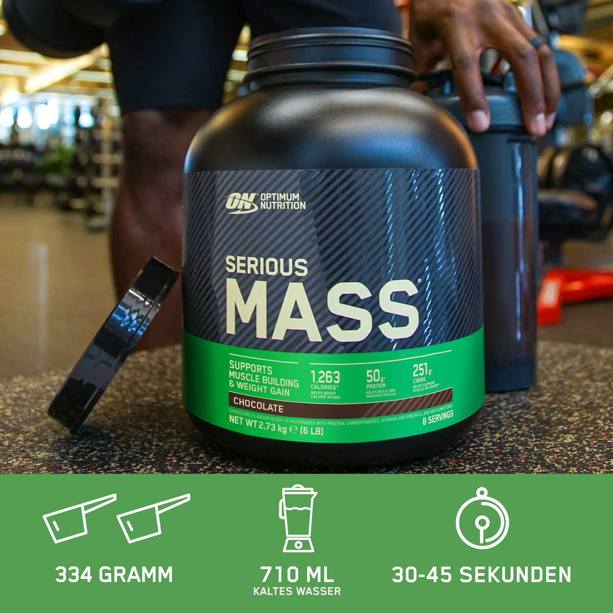 Serious Mass (2730g) Vanille