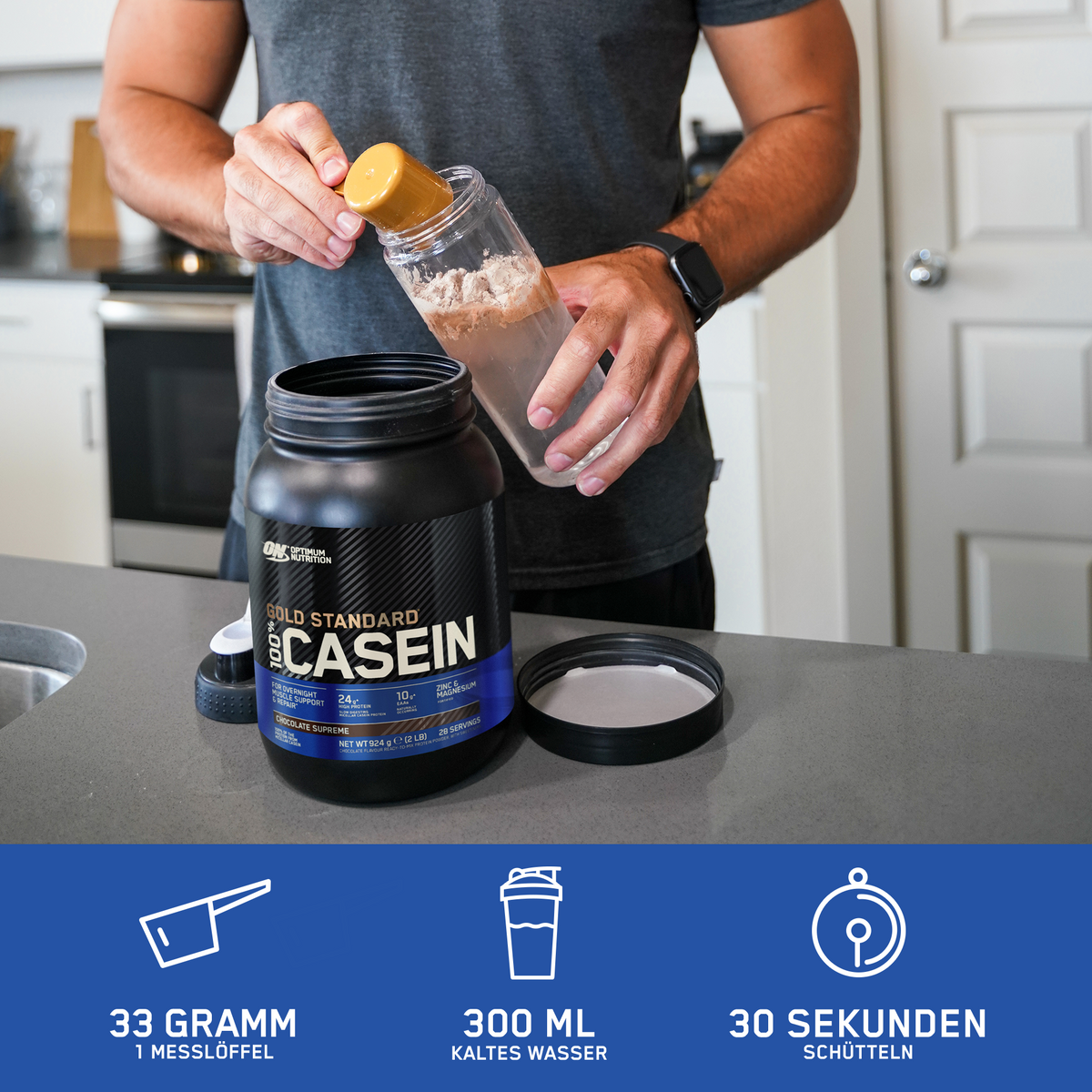 100% Casein (924g) Chocolate