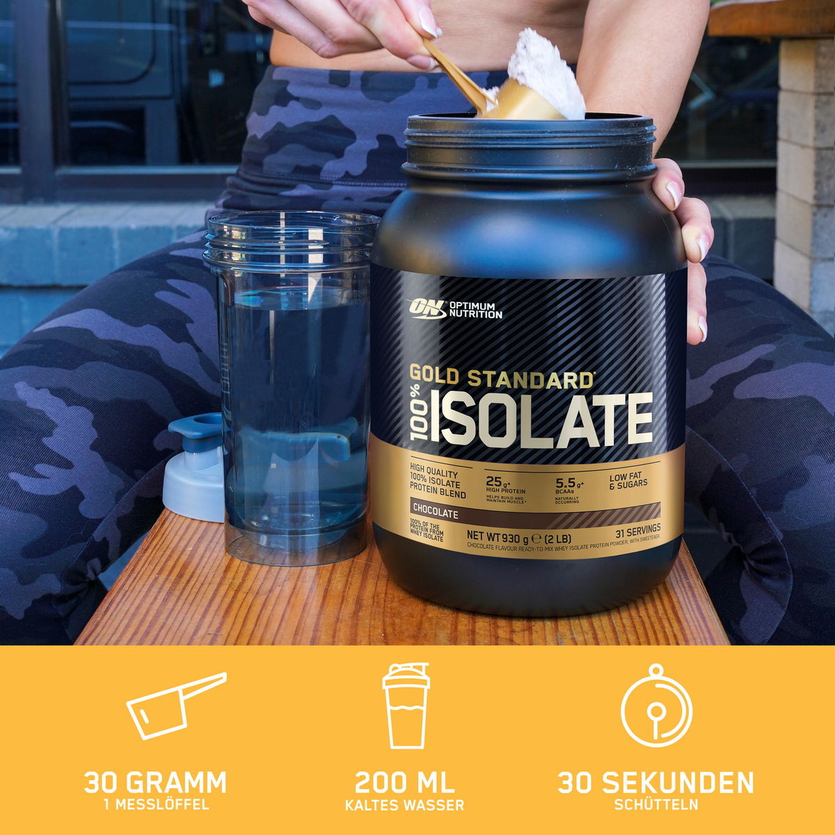 100% Gold Standard Isolate (930g) Strawberry