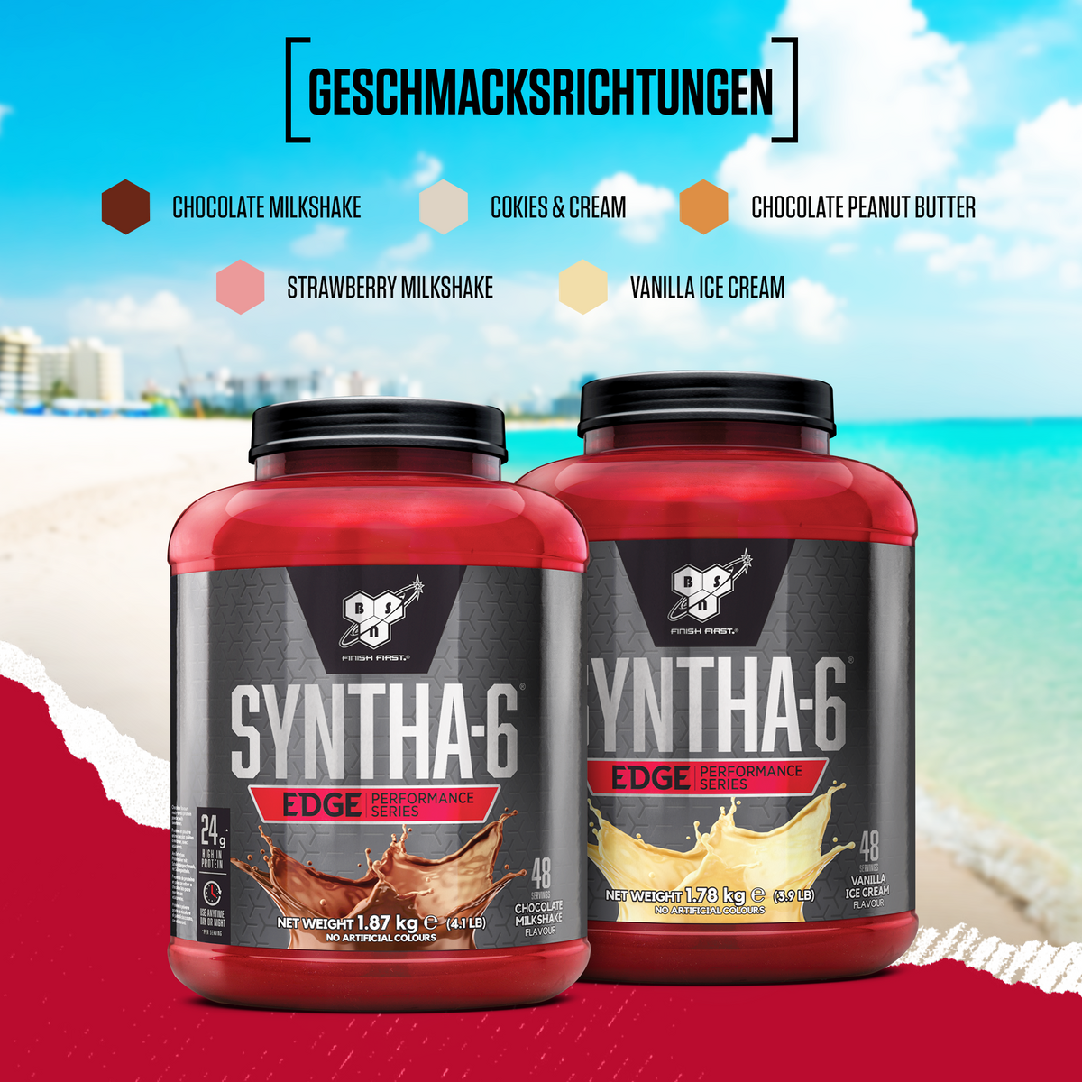 Syntha-6 Edge (1780g) Stawberry