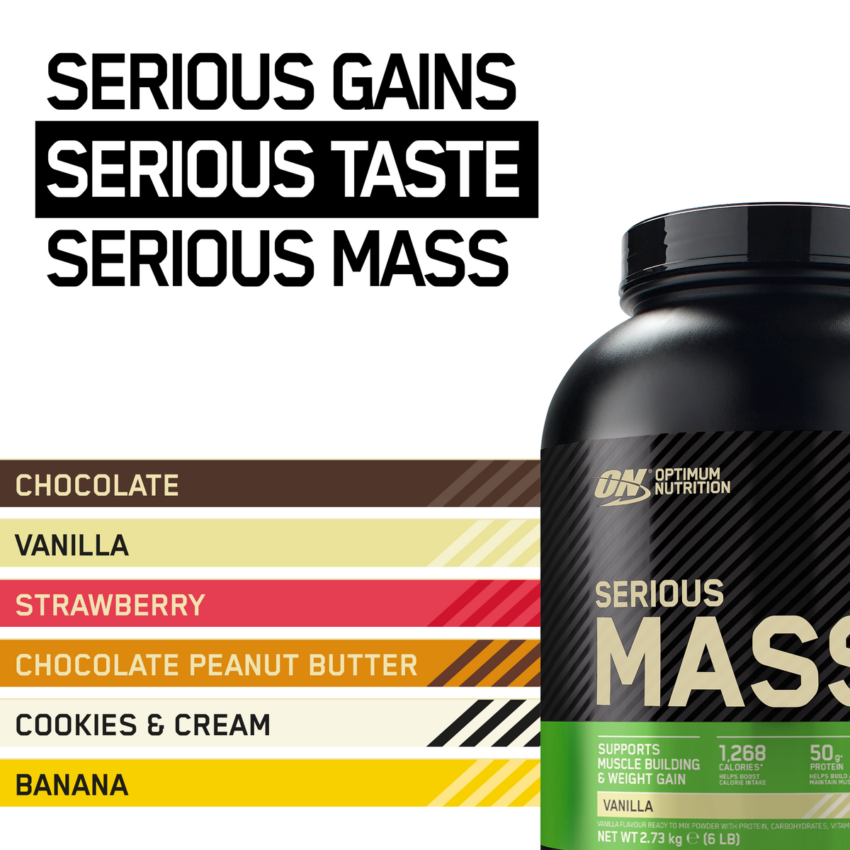Serious Mass (2730g) Vanille