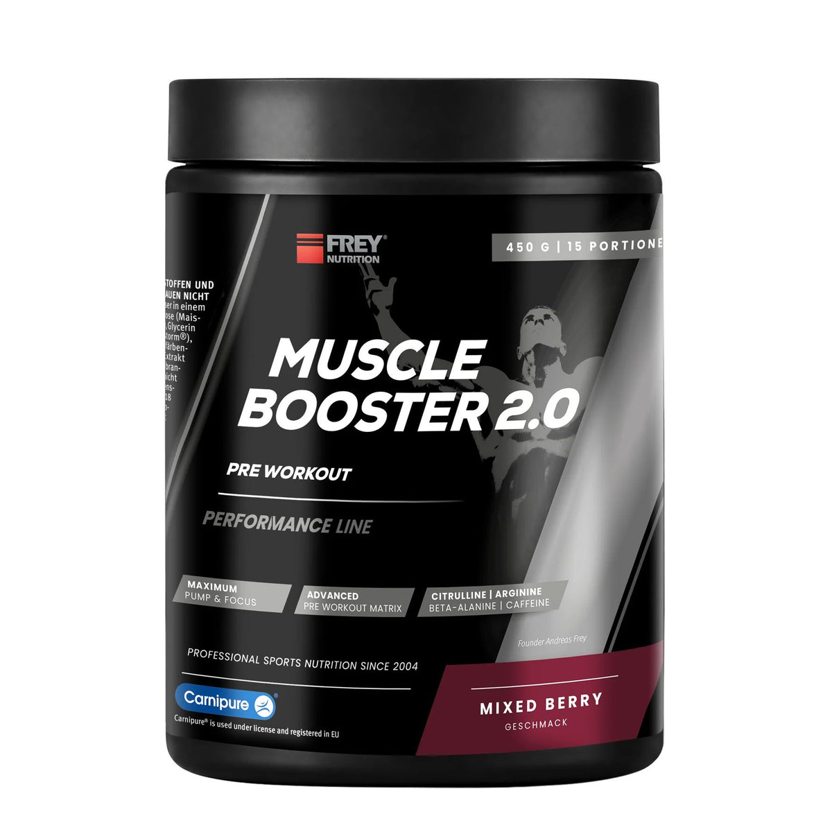 Muscle Booster 2.0 Mixed Berry (450g)