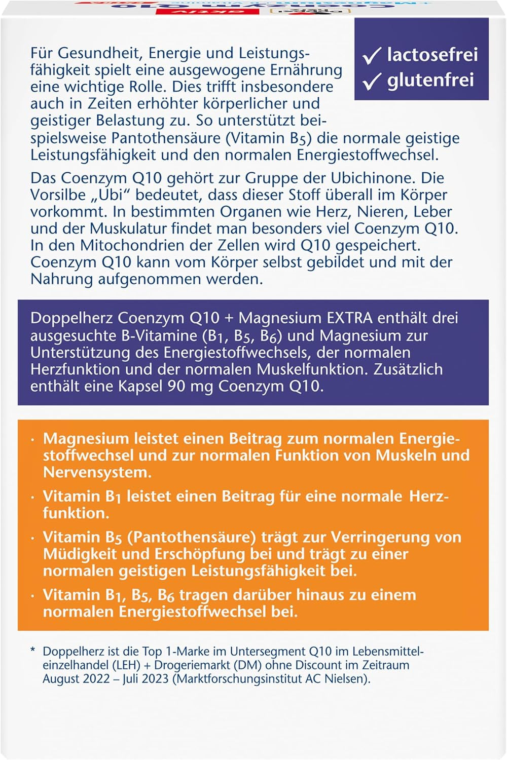 Coenzym Q10 Extra + Magnesium (30 Kapseln)