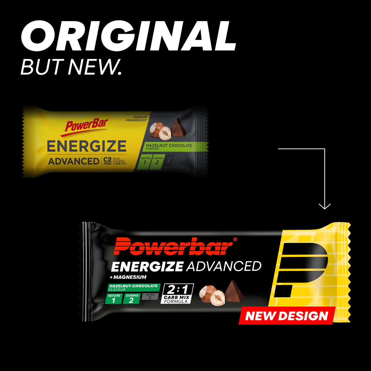 Energize Advanced (15x55g) Hazelnut Chocolate
