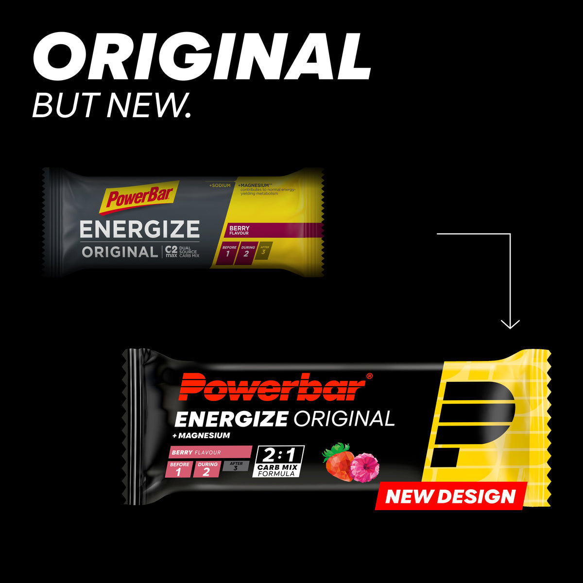 Energize Original Bar (15x55g) Berry