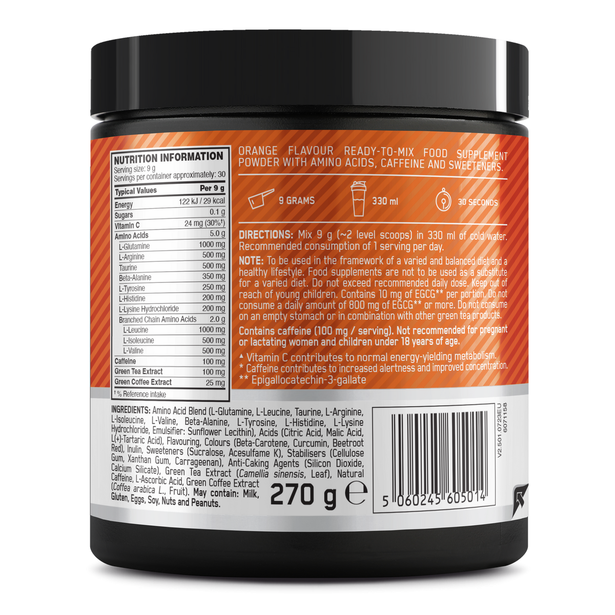 Amino Energy (270g) Orange
