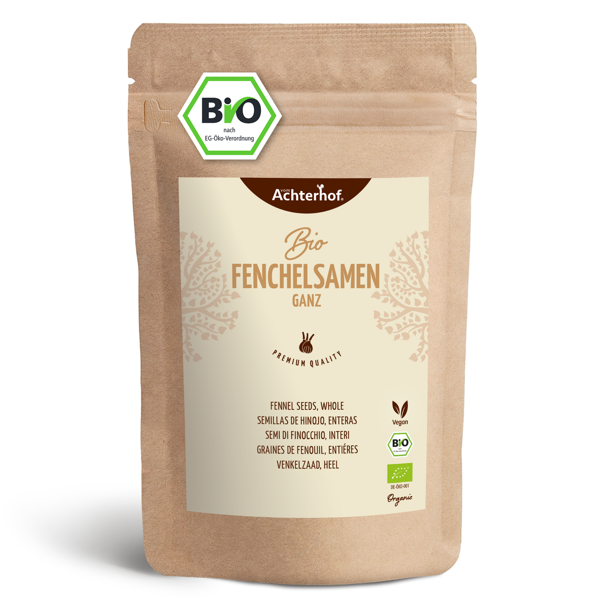 Fenchelsamen ganz Bio (250g)