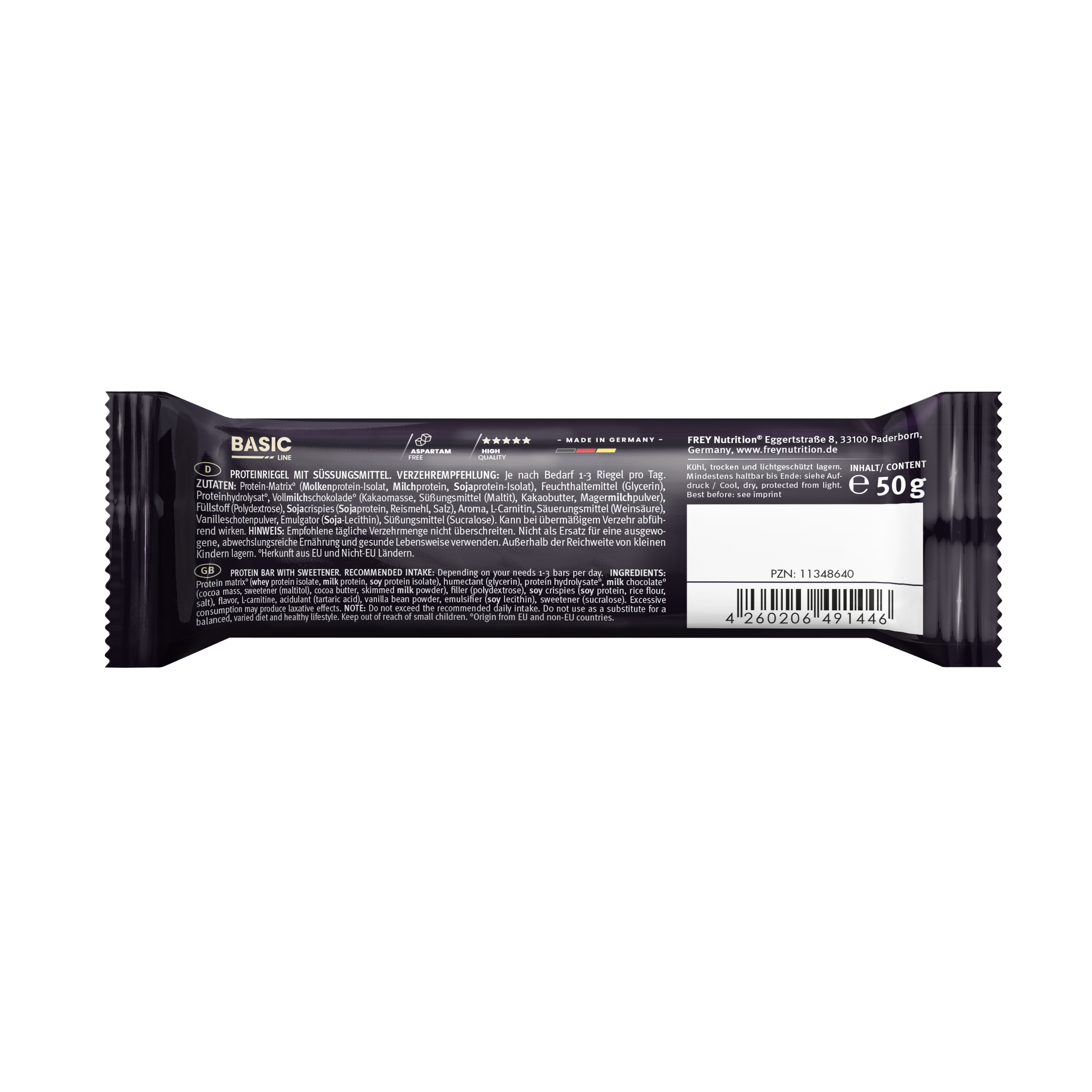 Proteinriegel 55er (20x50g) Vanille-Crisp