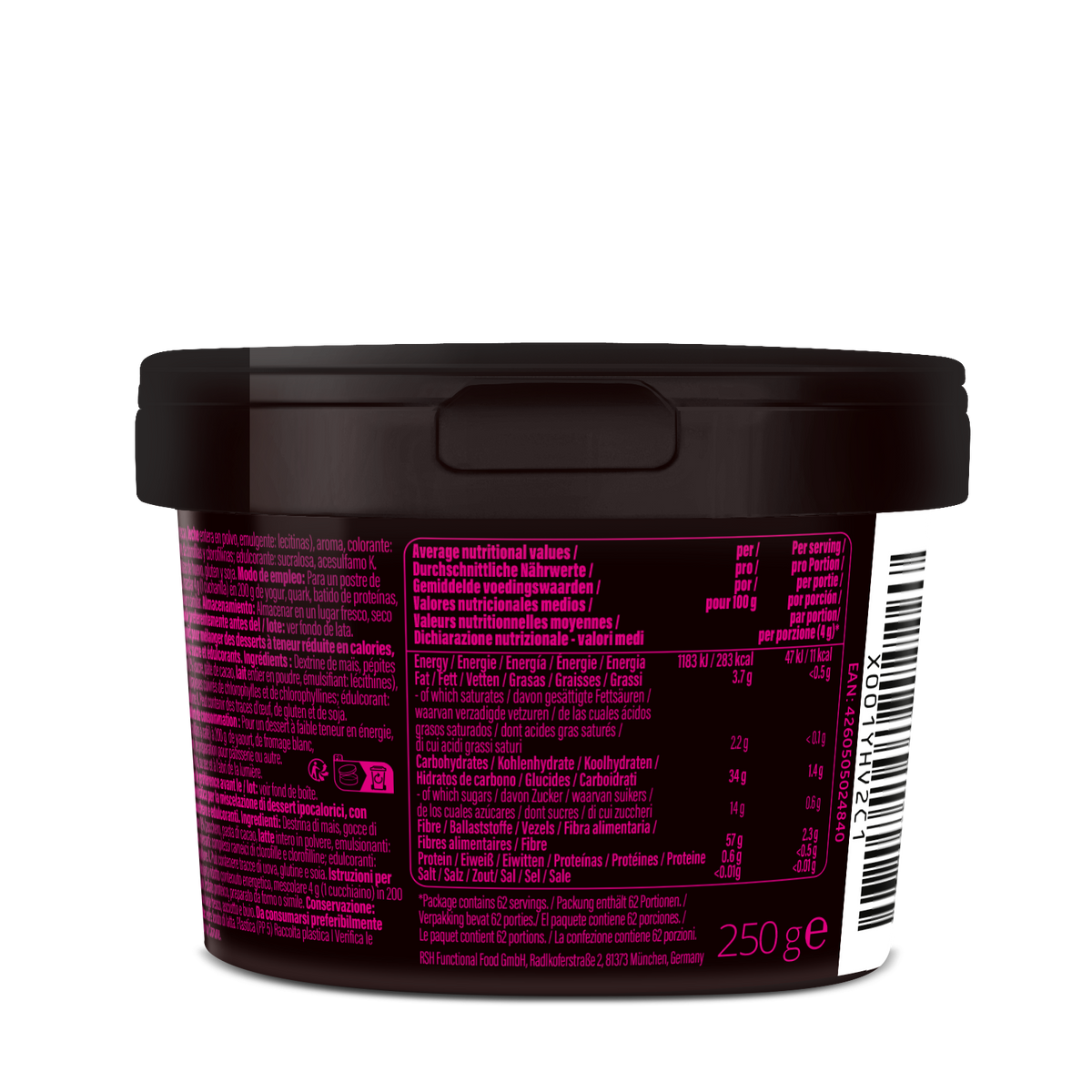 Flavy Powder (250g) Chunky Pistazie und weiße Schokolade