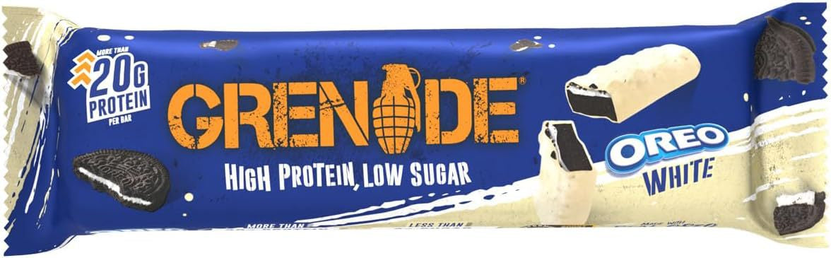 Grenade Protein Bar (12x60g) White Oreo