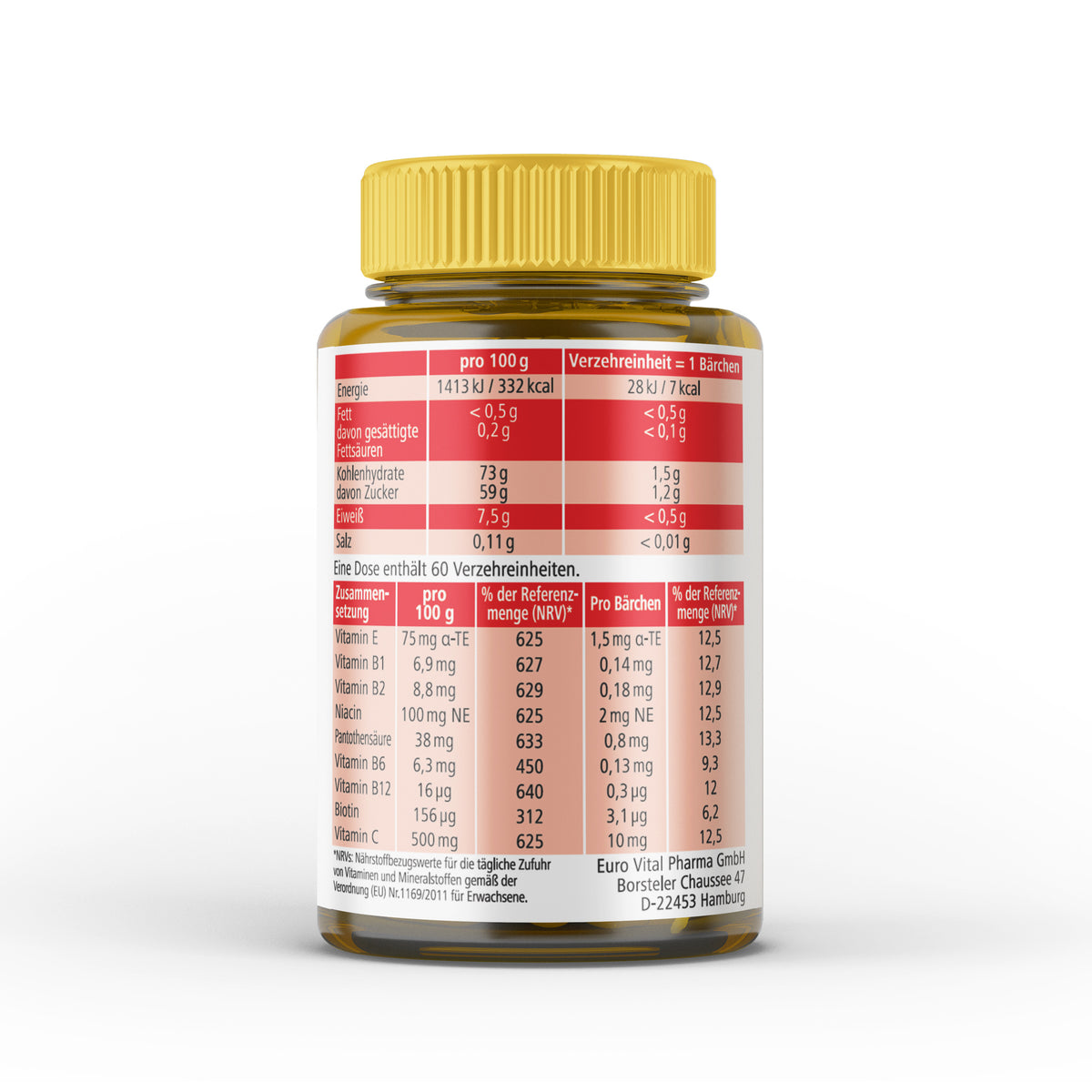 Heilusan Vitamin Gummibärchen (60 Stück)