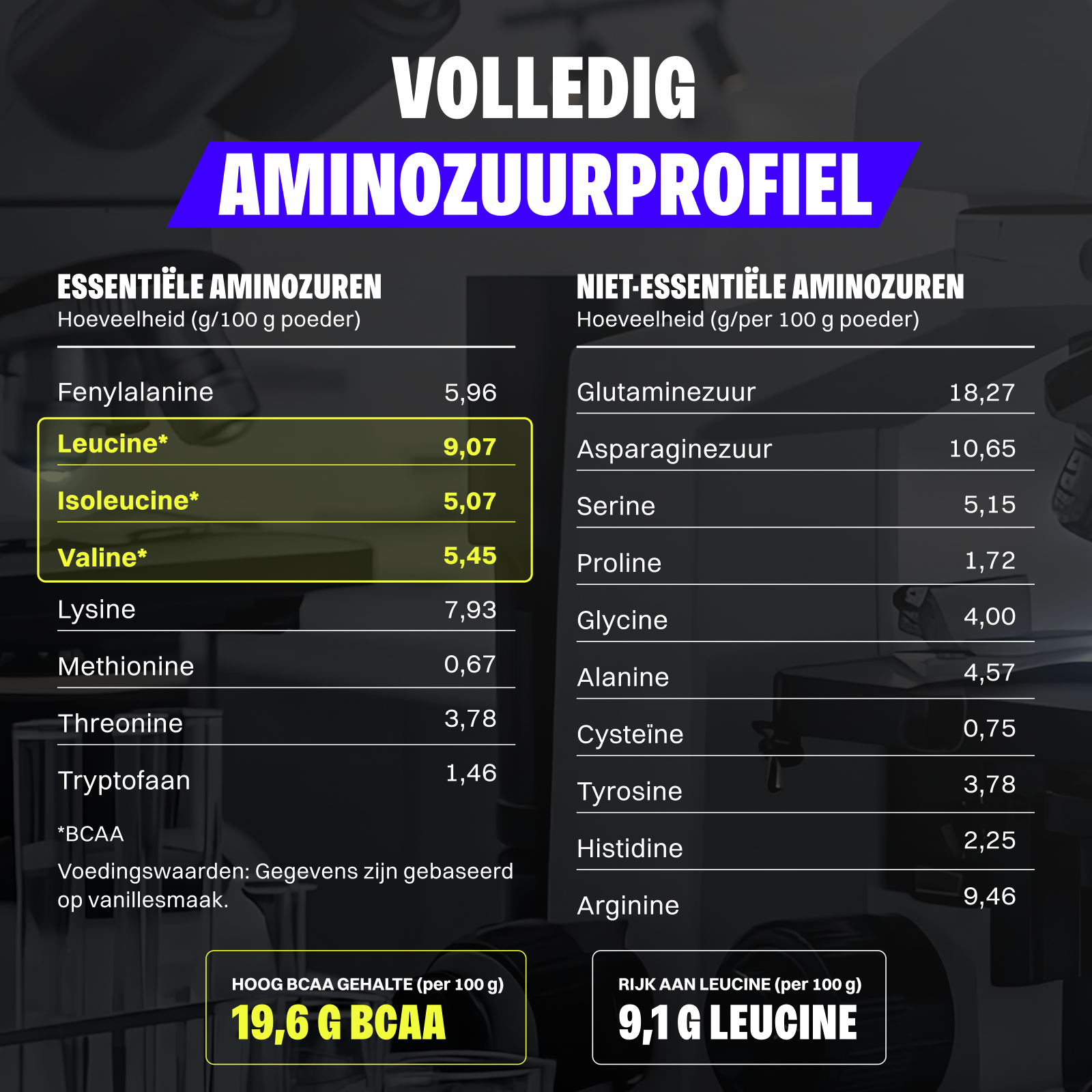 3 x Vegan Protein (1000g)