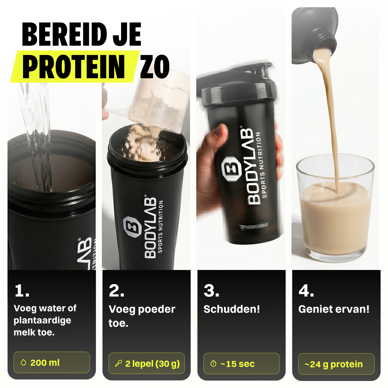 2 x Bodylab24 Vegan Protein (1000g)