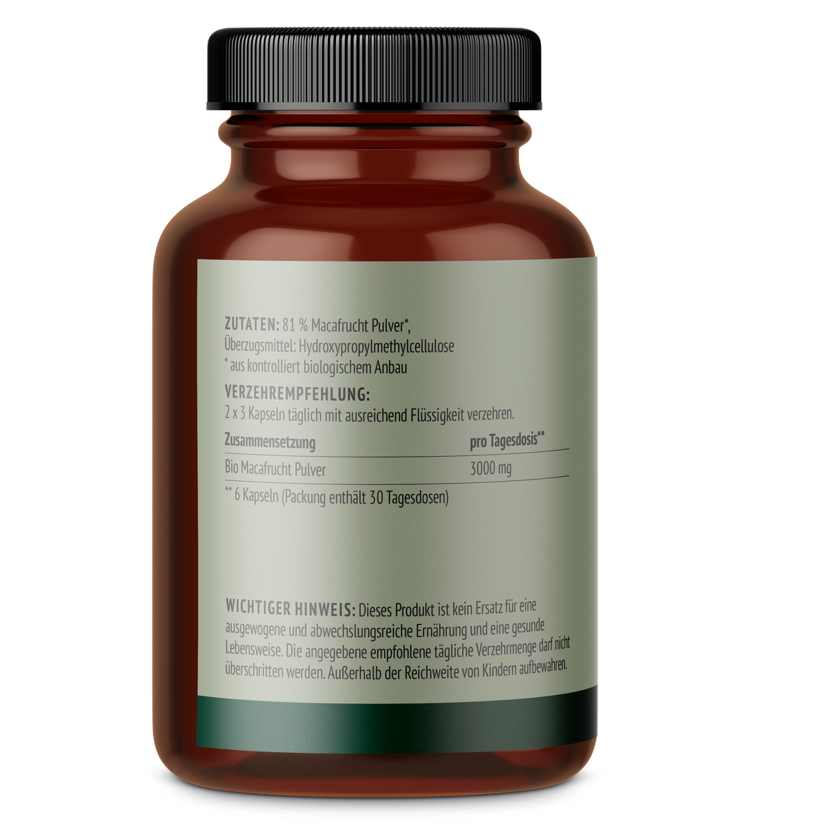 Bio Maca Kapseln (180 Kapseln)