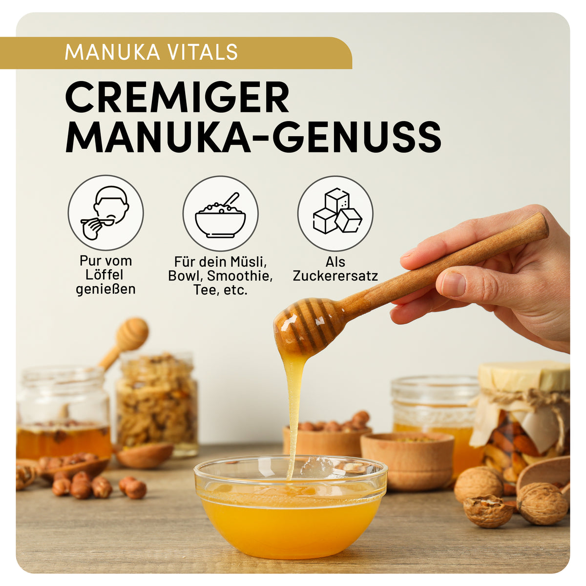 Manuka Vital Honig MGO 550+ (500g)