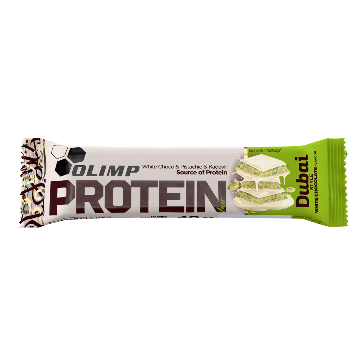 Protein Bar Dubai Style (40g) White Chocolate