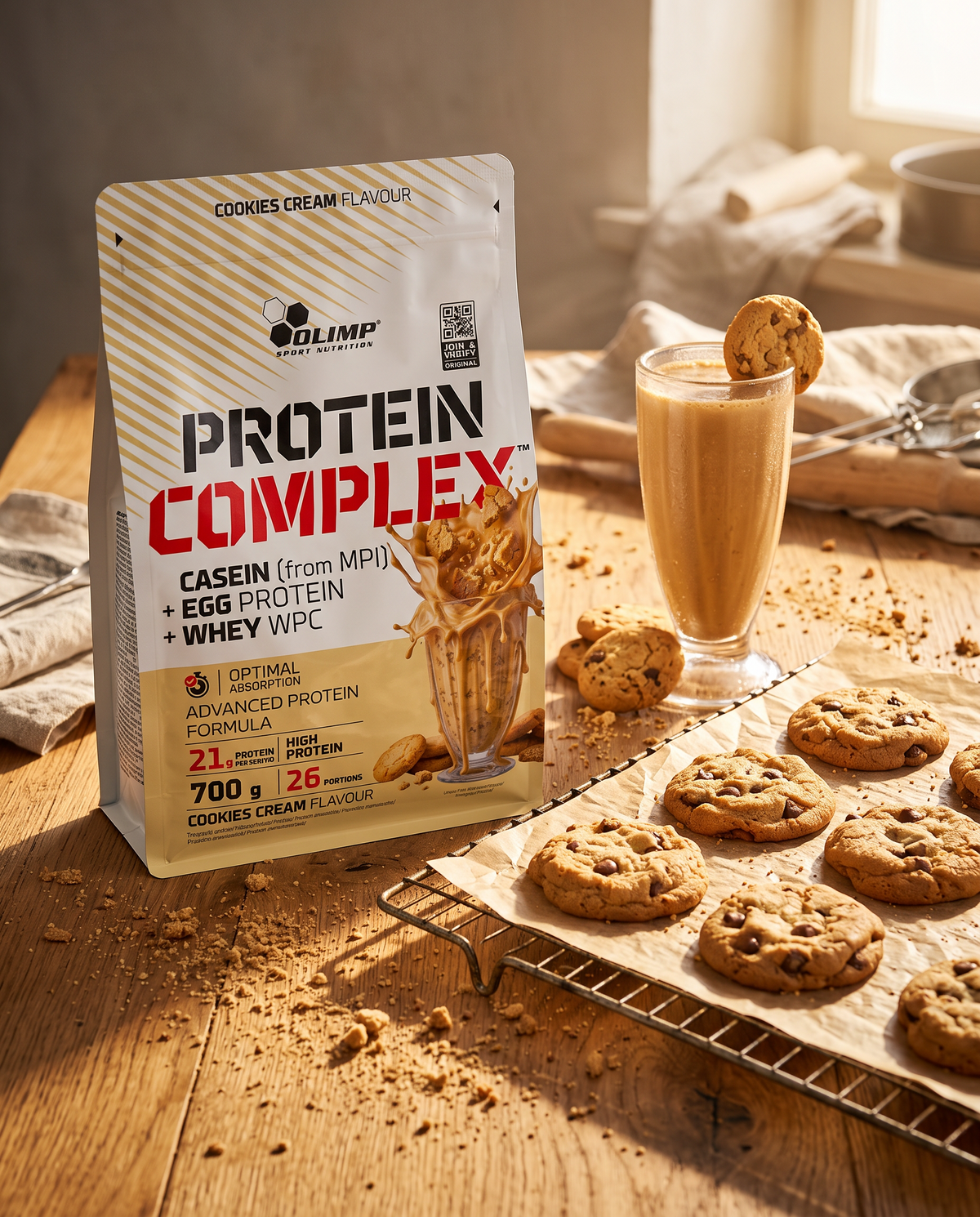 Protein Complex 100% (700g) Cookies & Cream