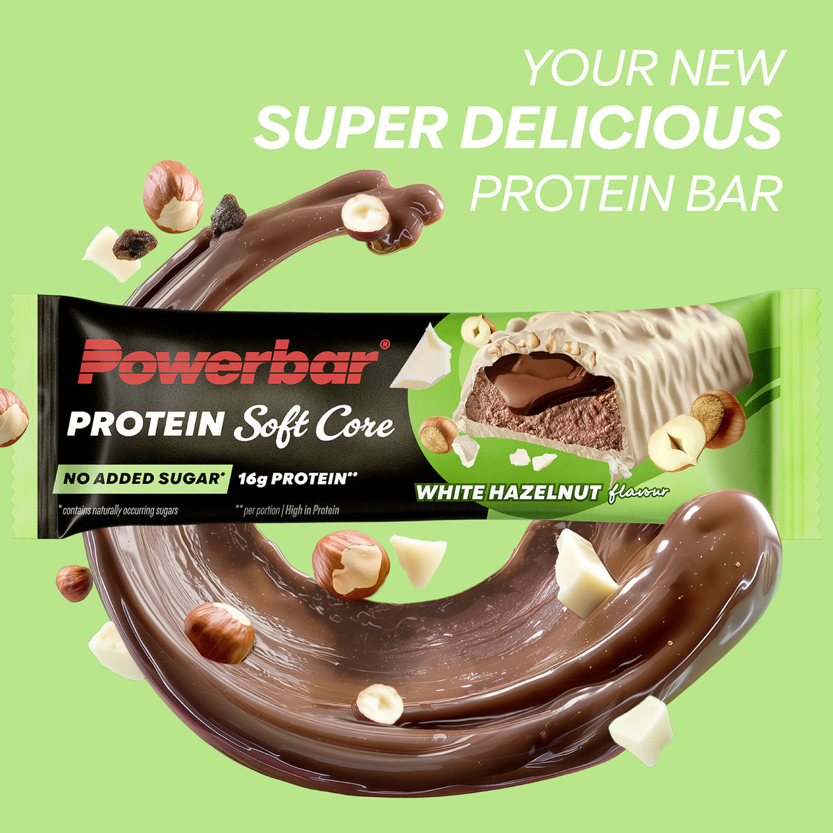 Protein Soft Core (12x48g) White Hazelnut