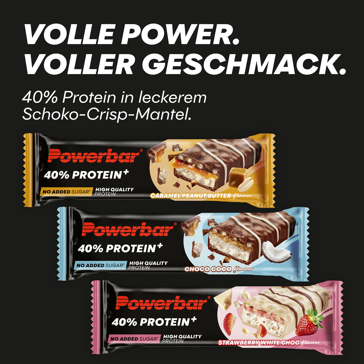 40% Protein+ Crisp (12x40g) Caramel Peanut Butter