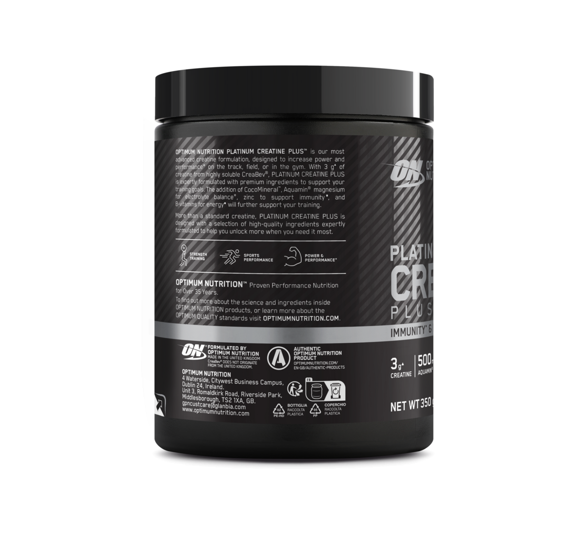 Platinum Creatine Plus (350g) Orange
