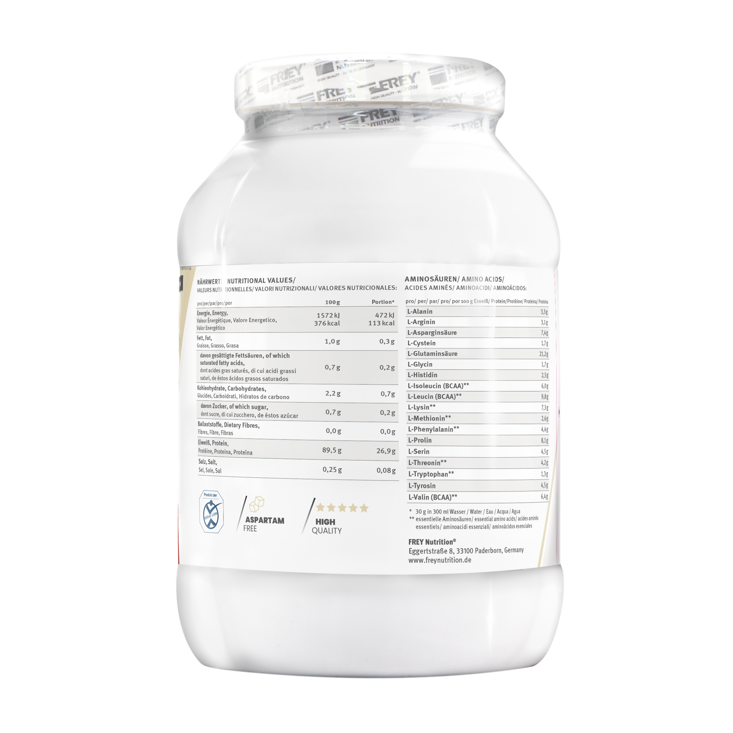 Protein 96 (900g) Erdbeere