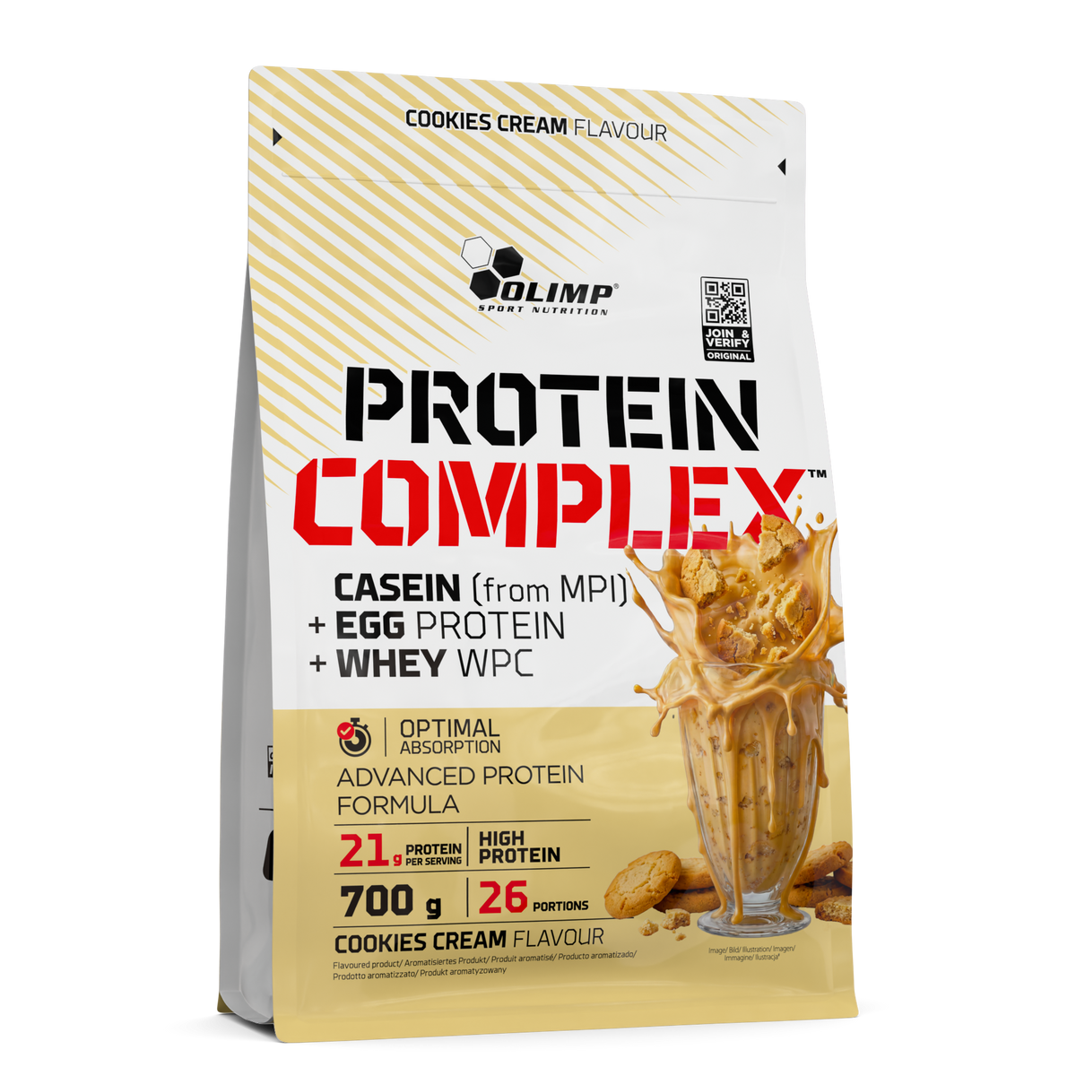 Protein Complex 100% (700g) Cookies & Cream