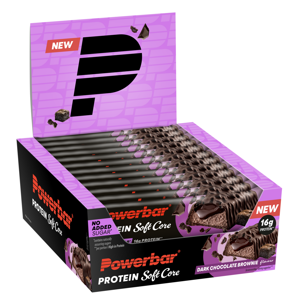 Protein Soft Core (12x48g) Dark Choco Brownie