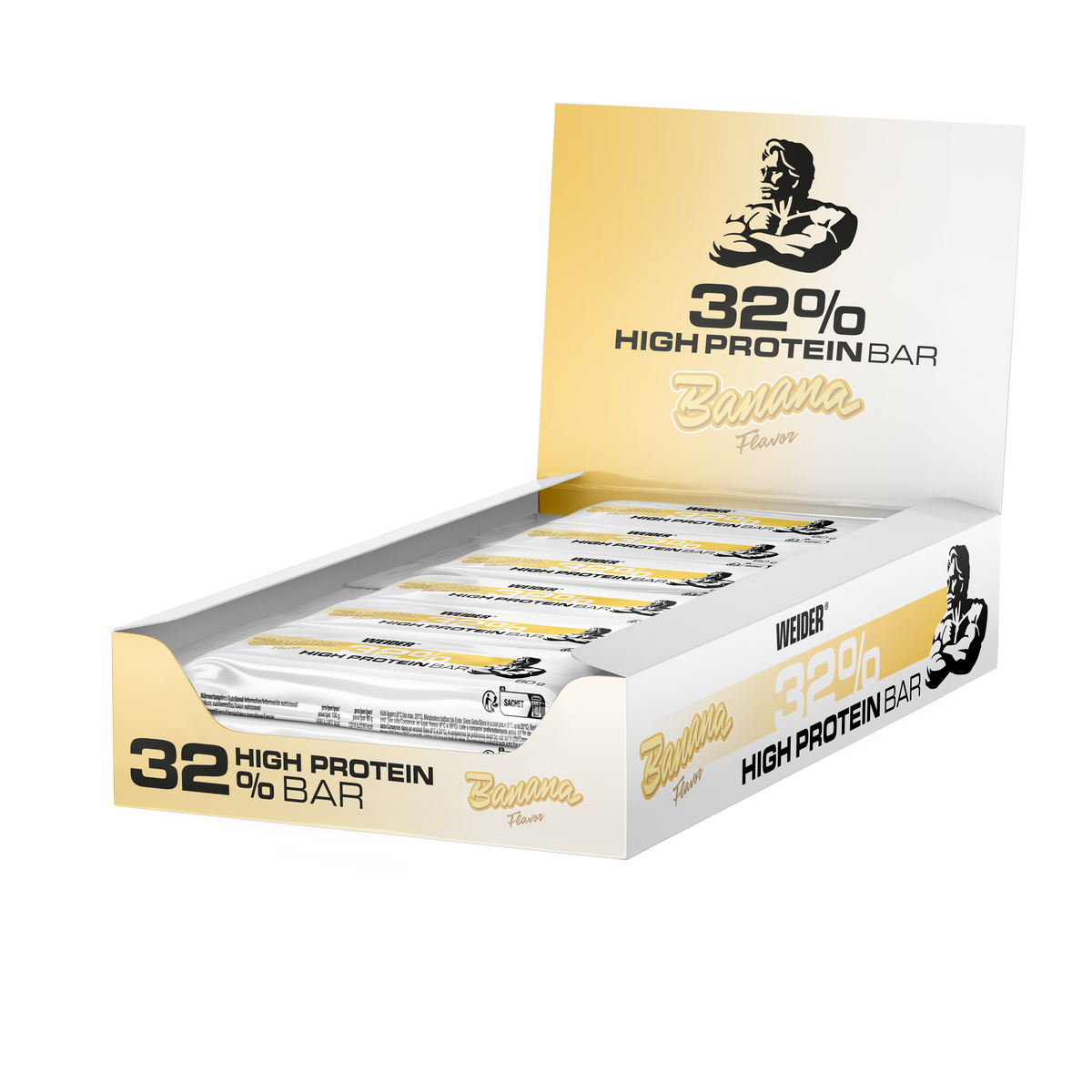 32% Protein Bar (12x60g) Banane