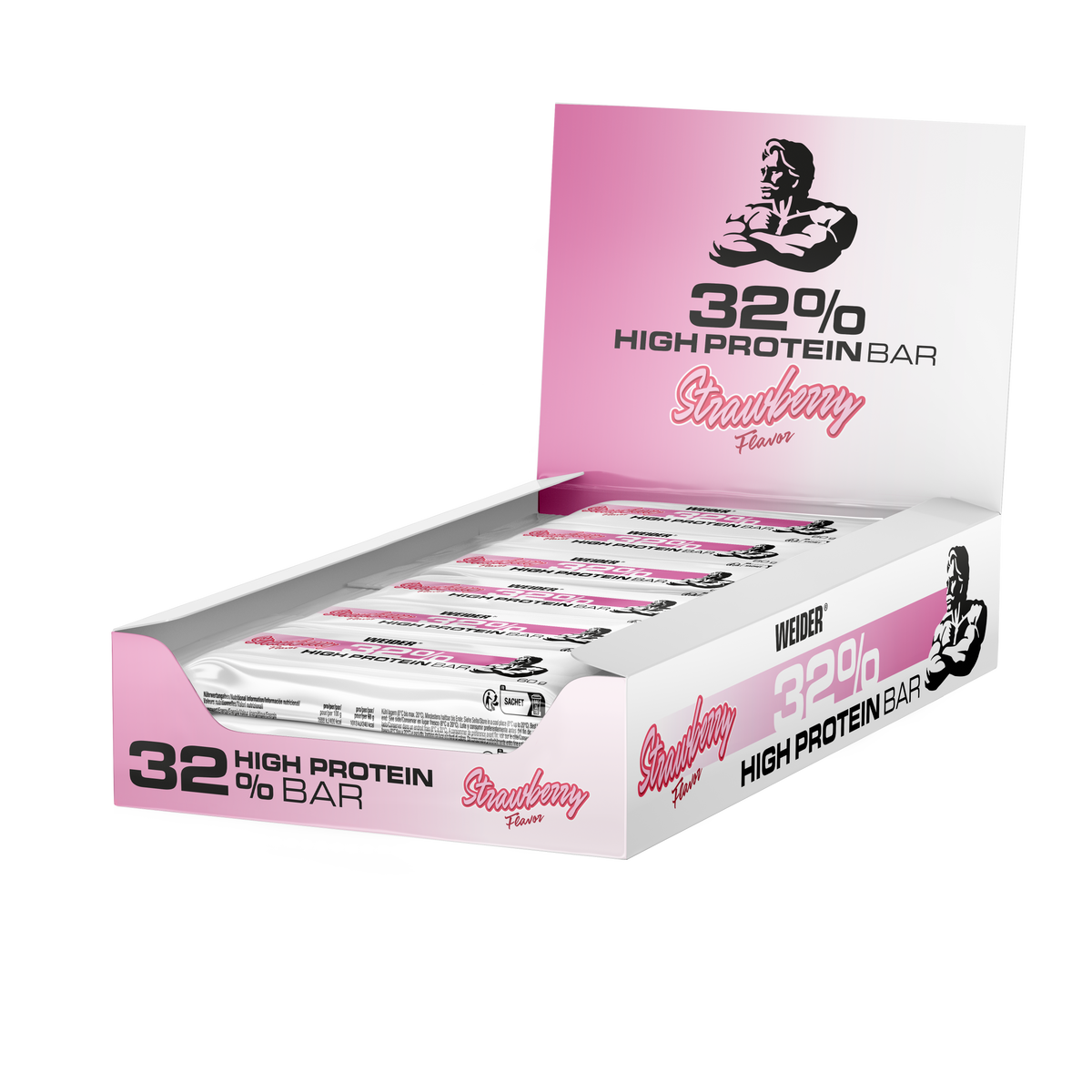 32% Protein Bar (12x60g) Erdbeere