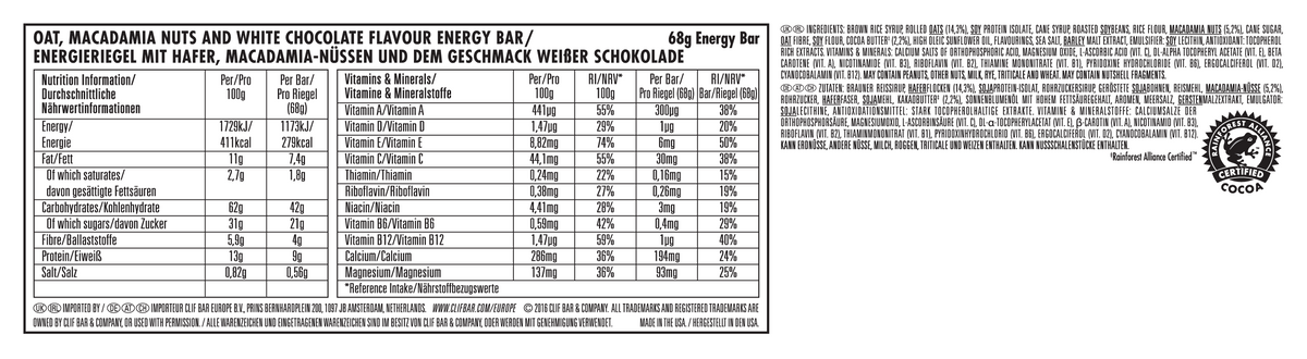 6 x Bar Mixed (6x68g)